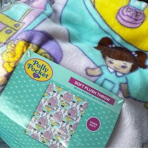 Polly Pocket Soft Plush Throw Blanket